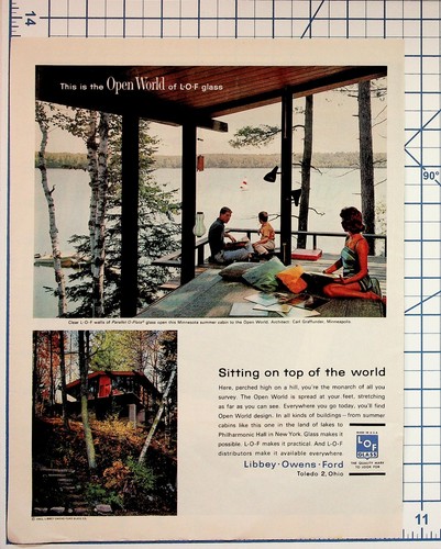 1963 glass ad minnesota - glass,